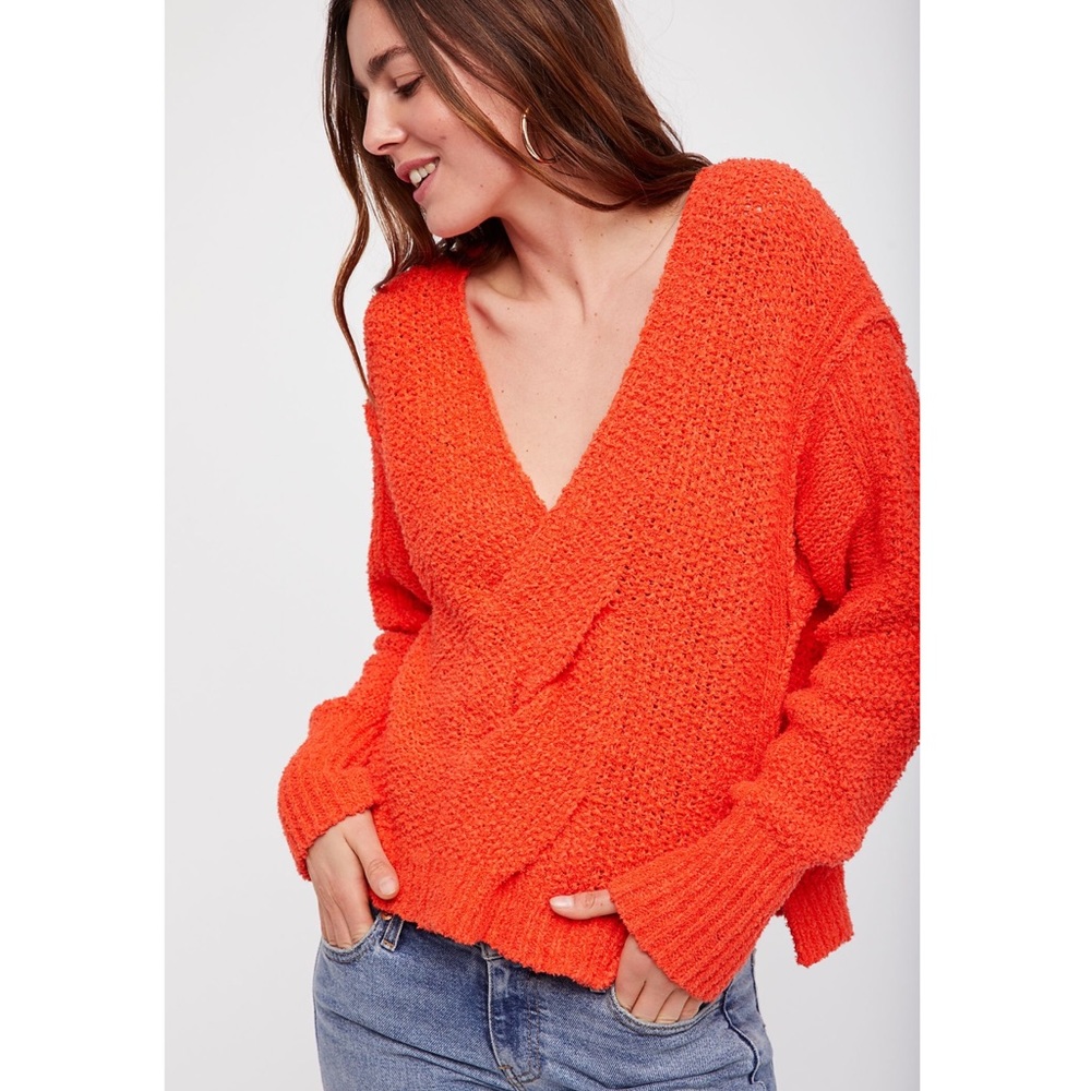 Free People Coco V neck Sweater sz. S